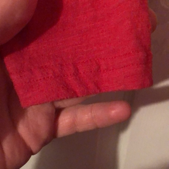 Georgia Bulldogs Bulldogs Forever Pinkish Red Could Shoulder Tee Girls Medium 10 - Picture 6 of 12